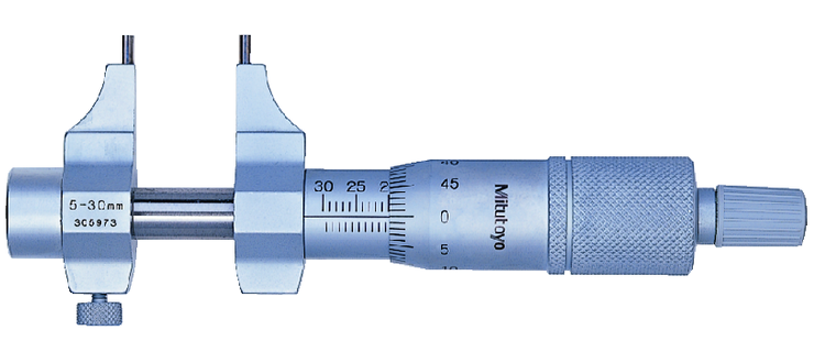 Mitutoyo Analóg kétponton mérő mikrométer, 5-30 mm, 0.01 mm (145-185) termék fő termékképe