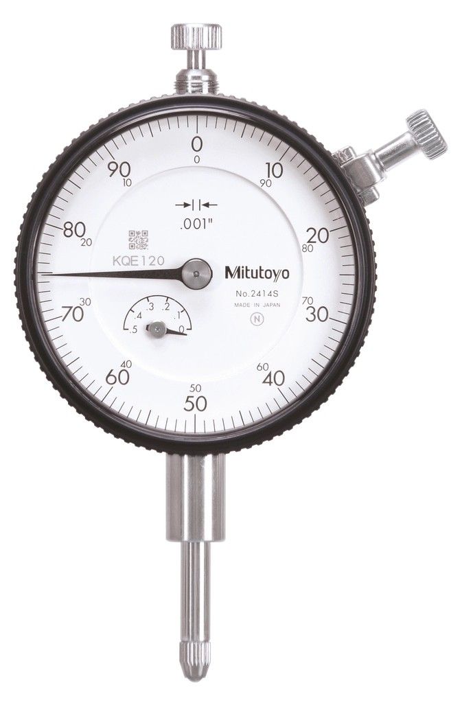 Mitutoyo Mutatós mérőóra, Sorozat 2, ANSI/AGD típus, Ø57 mm, 0.5", 0.001" (2414A) termék fő termékképe