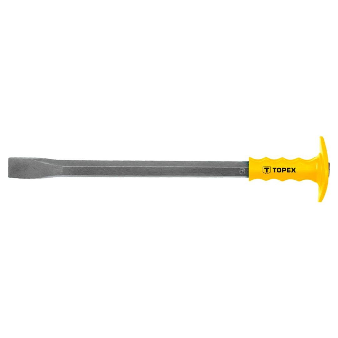 Topex 03A159 lapos véső kézvédővel, 500 x 27 mm termék fő termékképe