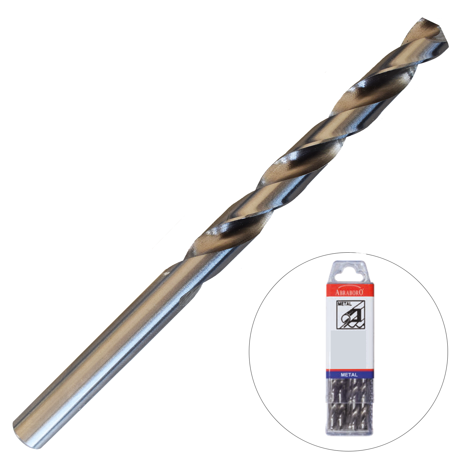 Abraboro 2.3 x 57 / 27 mm HSS-GS fémfúró X-Pack, 10 db/csomag termék fő termékképe