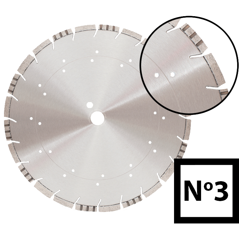 Abraboro 400 x 25.40 mm No.3 gyémánttárcsa termék fő termékképe
