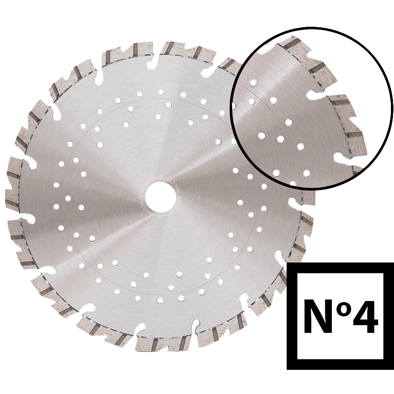 Abraboro 400 x 25.40 mm No.4 gyémánttárcsa termék fő termékképe