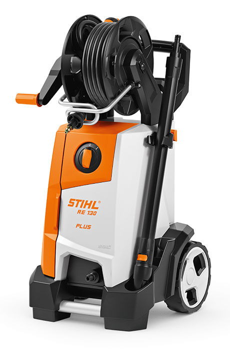STIHL RE 130 PLUS kompakt szénkefe nélküli magasnyomású mosó termék fő termékképe