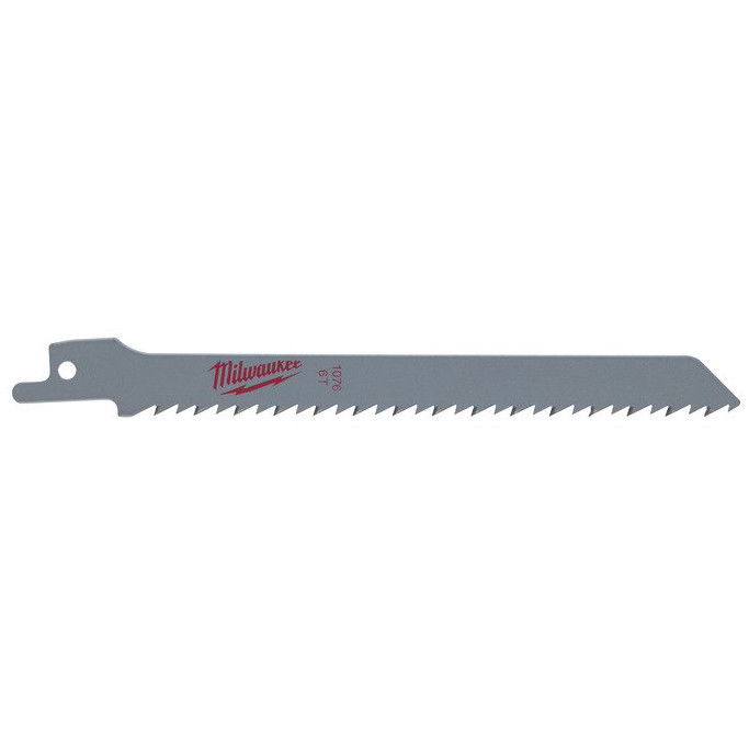 Milwaukee Szablyafűrészlap fához és műanyaghoz, HCS, 150 mm, 6 TPi, 3 db/csomag termék fő termékképe