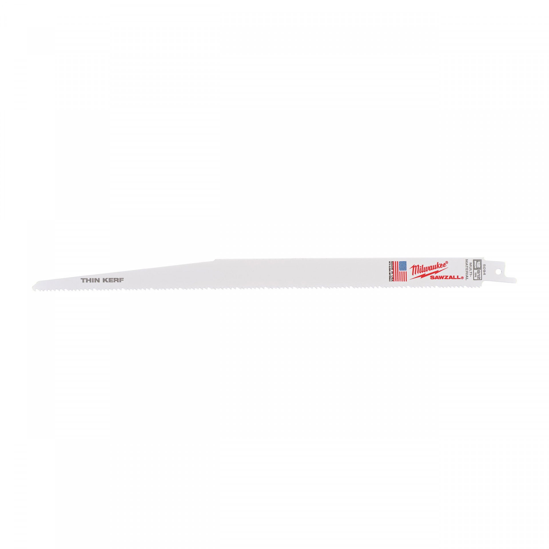 Milwaukee Univerzális szablyafűrészlap, Bi-Met, Co, 300 mm, 8/12 TPi, 50 db/csomag termék fő termékképe