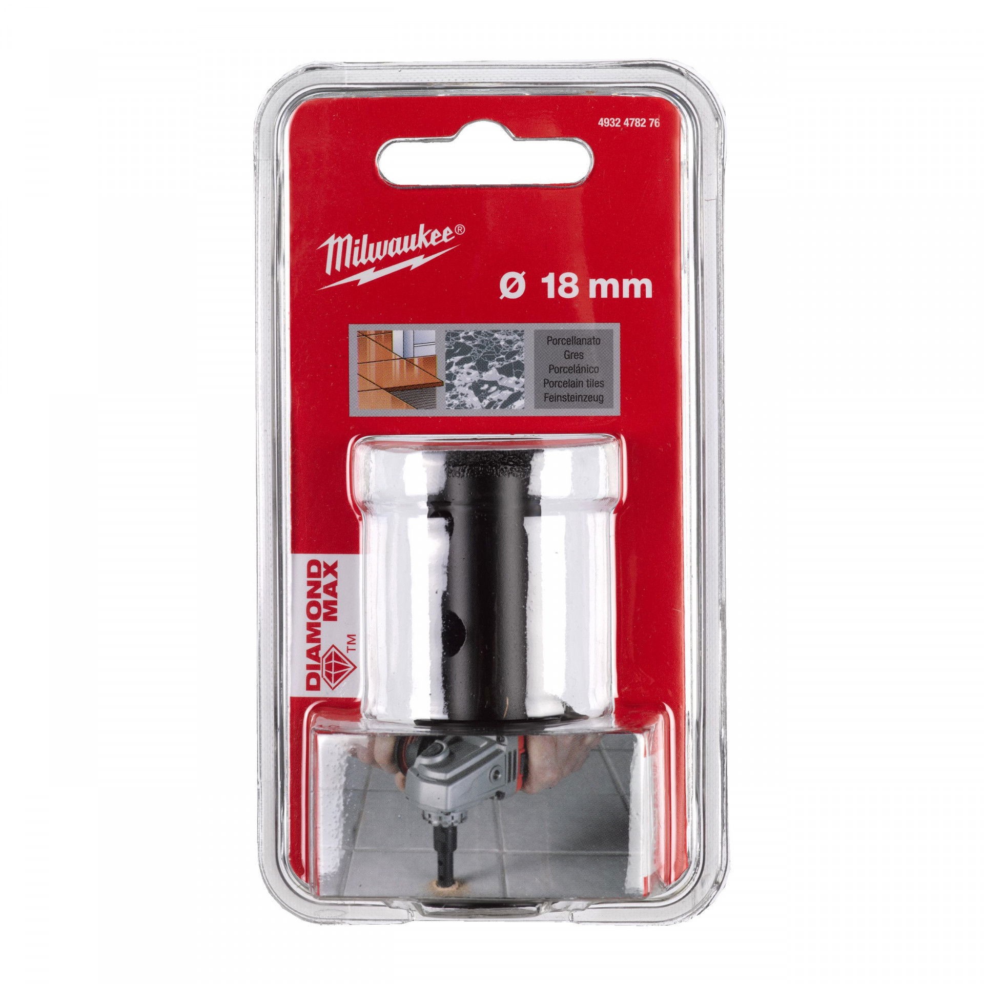 Milwaukee Diamond Max™ száraz gyémántfúró, M14, Ø18 mm termék fő termékképe